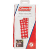 Coleman 54 In. W. x 84 In. L. Red & White Checker Vinyl Tablecloth