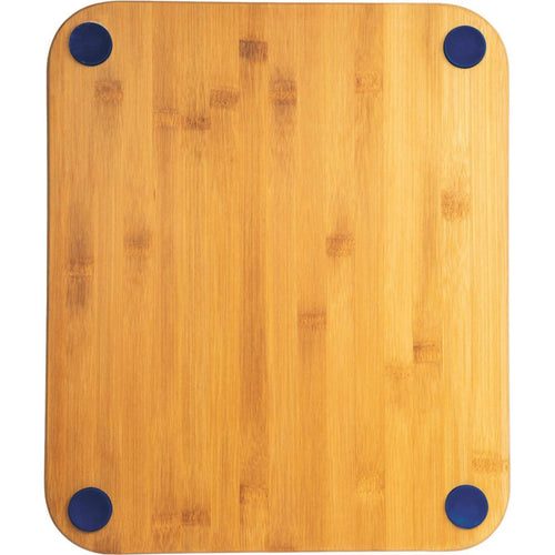 Core Natural Bamboo Sapphire 13.5 In. Foot Grip Cutting Board