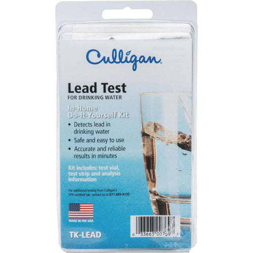 Culligan Instant Results Test Strips Drinking Water Lead Test Kit
