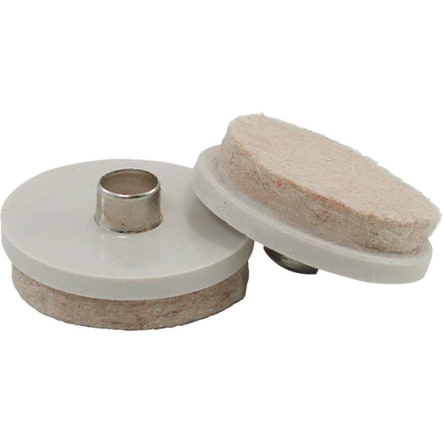 Do it 1-1/2 In. Round Nail on Furniture Glide,(4-Pack)