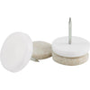 Do it 1-1/8 In. Round Nail on Furniture Glide,(8-Pack)