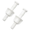 Do it 3/8 x 2-1/2 White Plastic Toilet Seat Hinge Bolt