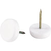 Do it 5/8 In. Plastic Round Nail on Furniture Glide,(4-Pack)