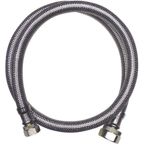 Do it Best 3/8 In. C X 1/2 In. F X 9 In. L Stainless Steel Faucet Connector
