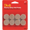 Do it Round Leveling 1 In. dia  Self Adhesive Furniture Glide,(8-Pack)