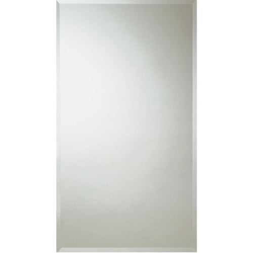 Erias Home Design 30 In. W. x 48 In. H. Frameless Beveled Edge Wall Mirror