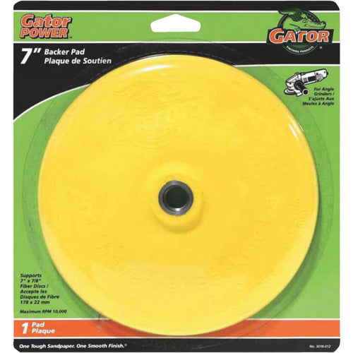 Gator 7 In. Power Angle Grinder Backing Pad