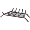 Home Impressions 18 In. Steel Fireplace Grate with Ember Screen