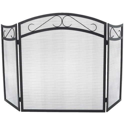 Home Impressions 3-Panel Fireplace Screen