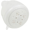Home Impressions 3-Spray 1.75 GPM Fixed Showerhead, White
