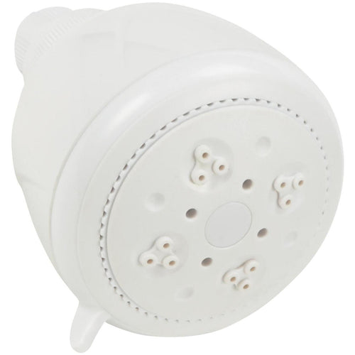 Home Impressions 3-Spray 1.75 GPM Fixed Showerhead, White