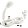 Home Impressions 3-Spray 1.75 GPM Handheld Shower, White