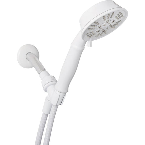 Home Impressions 5-Spray 1.75 GPM Handheld Shower, White