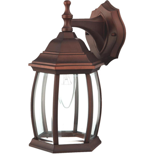 Home Impressions Antique Copper Incandescent Type A Outdoor Wall Light Fixture