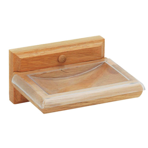 Home Impressions Medium Oak Soap Dish