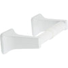 Home Impressions Vista White Wall Mount Toilet Paper Holder