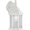 Home Impressions White Incandescent Type A Outdoor Wall Light Fixture