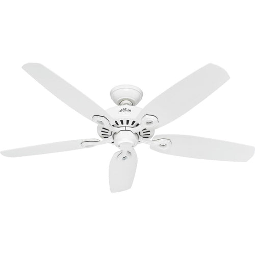 Hunter Builder Elite 52 In. White Ceiling Fan