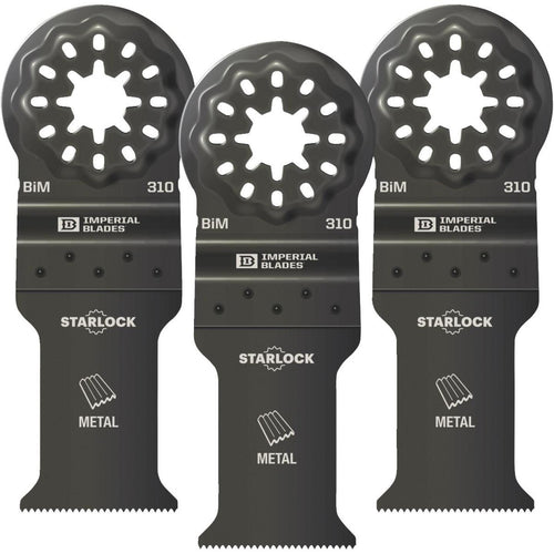 Imperial Blades Starlock 1-1/5 In. 21 TPI Metal Oscillating Blade (3-Pack)