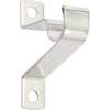 Kenney Silver 7/16 In. Cafe Rod Bracket (2-Pack)