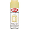 Krylon CHALKY FINISH 12 Oz. Ultra Matte Chalk Spray Paint, Wheat