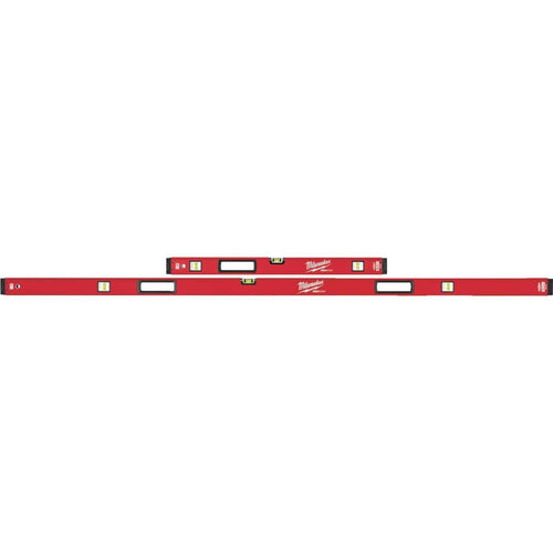 Milwaukee Redstick 78 In. and 32 In. Aluminum Magnetic Box Level Set