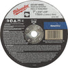 Milwaukee Type 1 7 In. x 3/32 In. x 5/8 In. Metal Cut-Off Wheel