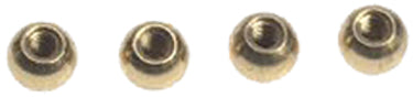 BRASS BALLS THREADED