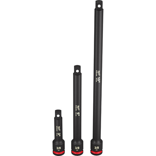 3PC SHOCKWAVE™ Impact Duty™ 3/8 Drive Extension Set
