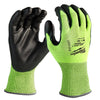 High Visibility Cut Level 4 Polyurethane Dipped - M