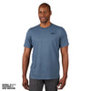 Hybrid Work Tee - Short Sleeve - Blue M