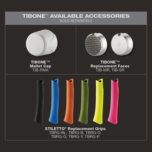 Stiletto 14 oz TIBONE™ Milled/Curved Titanium