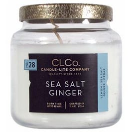 Scented Candle, Sea Salt Ginger, 14-oz.