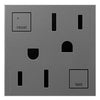 Self-Test GFCI Outlet, Magnesium, 15-Amp