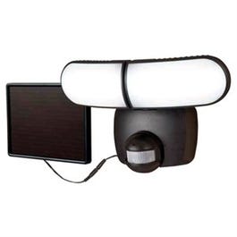 Solar LED Motion Light, Dual Head, 1000 Lumens, 90-Watt