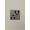 Tamper-Resistant Outlet, Magnesium, 15-Amp