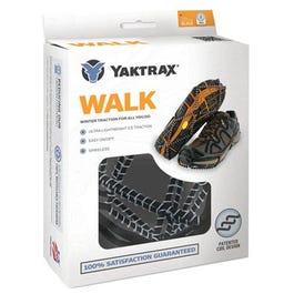 Walking Shoes, Black, Unisex Small