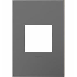 Wall Plate, Screwless, 1-Gang, Magnesium