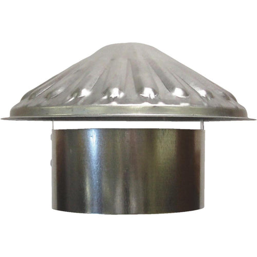 S & K Galvanized Steel 5 In. x 9-1/2 In. Vent Pipe Cap