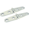 Seachoice 1 In. x 4 In. Stainless Steel Strap Hinge (2-Pack)