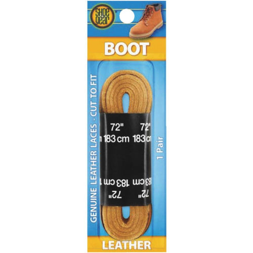 Shoe Gear Leather 72 In. Flat Boot Laces