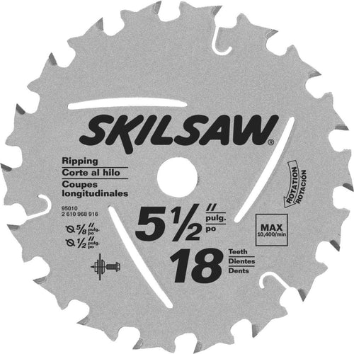 SKIL 5-1/2 In. 18-Tooth Ripping Circular Saw Blade