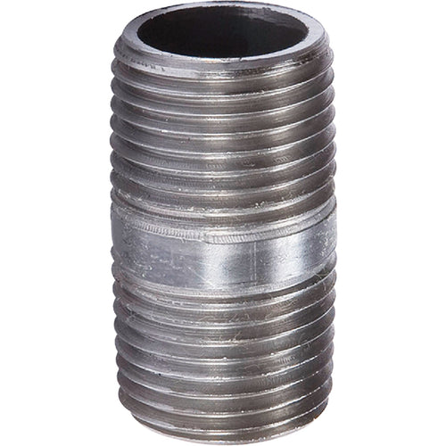 Southland 1-1/4 In. x Close Schedule 40 Welded Steel Black Iron Nipple