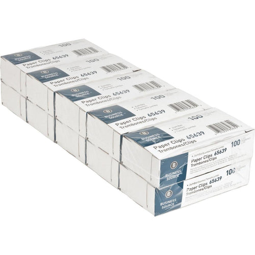 Sparco Saver Jumbo Paper Clips (100 Clips/Box)