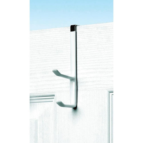 Spectrum White Over-The-Door Double Hook