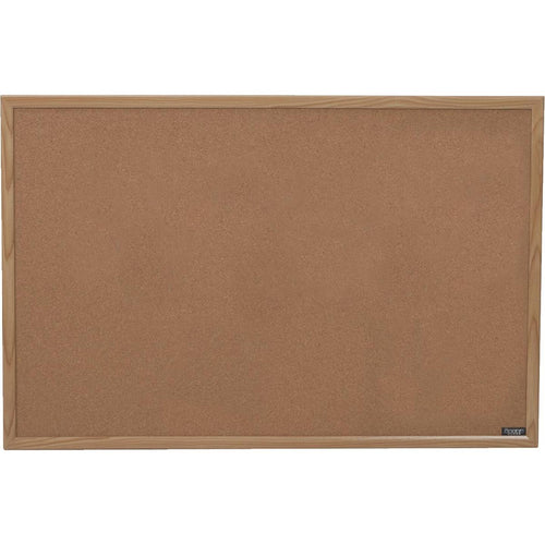 The Board Dudes 35 In. x 23 In. Cork Bulletin Board