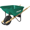 Truper 6 Cu. Ft. Steel Wheelbarrow