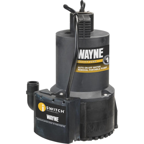 Wayne 1/4 H.P. Submersible Energy Efficient Automatic Sensor Utility Pump