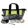 Master Mechanic Angle Grinder Kit 6-amp Motor With Accessories