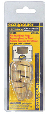 Eazypower Isomax Dowel Plug Flat Head 1/2
